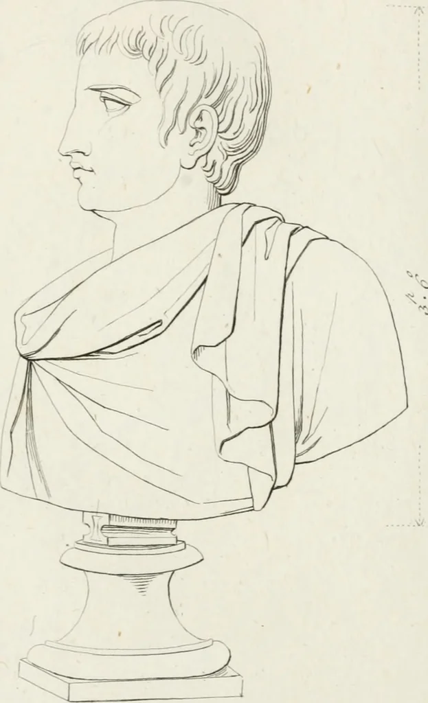An illustration from Sculture del palazzo della Villa Borghese detta Pinciana, 1796, leaf 150