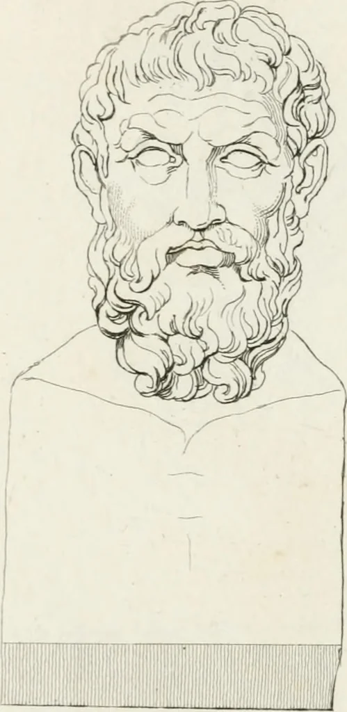 An illustration from Sculture del palazzo della Villa Borghese detta Pinciana, 1796, leaf 156