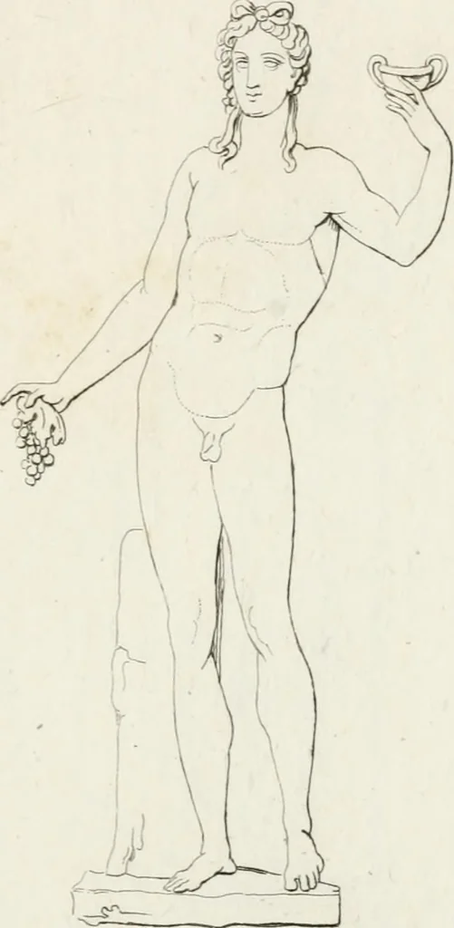 An illustration from Sculture del palazzo della Villa Borghese detta Pinciana, 1796, leaf 16