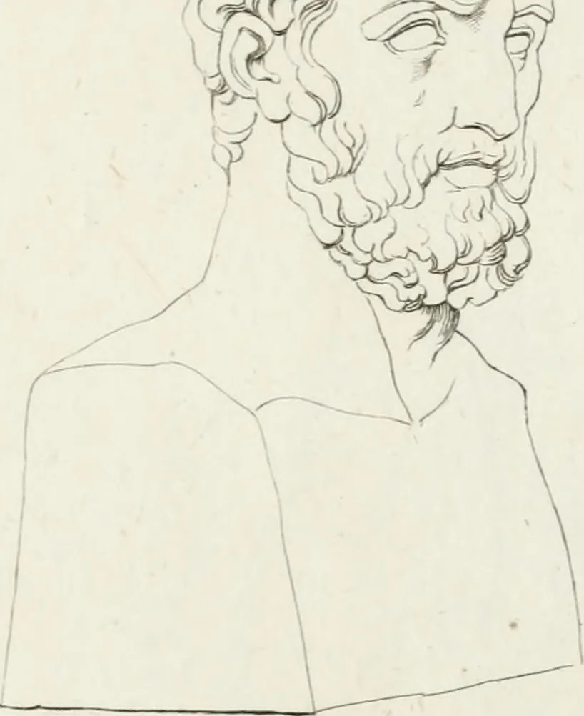 An illustration from Sculture del palazzo della Villa Borghese detta Pinciana, 1796, leaf 160