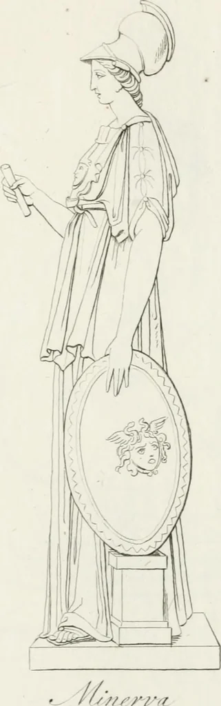 An illustration from Sculture del palazzo della Villa Borghese detta Pinciana, 1796, leaf 166