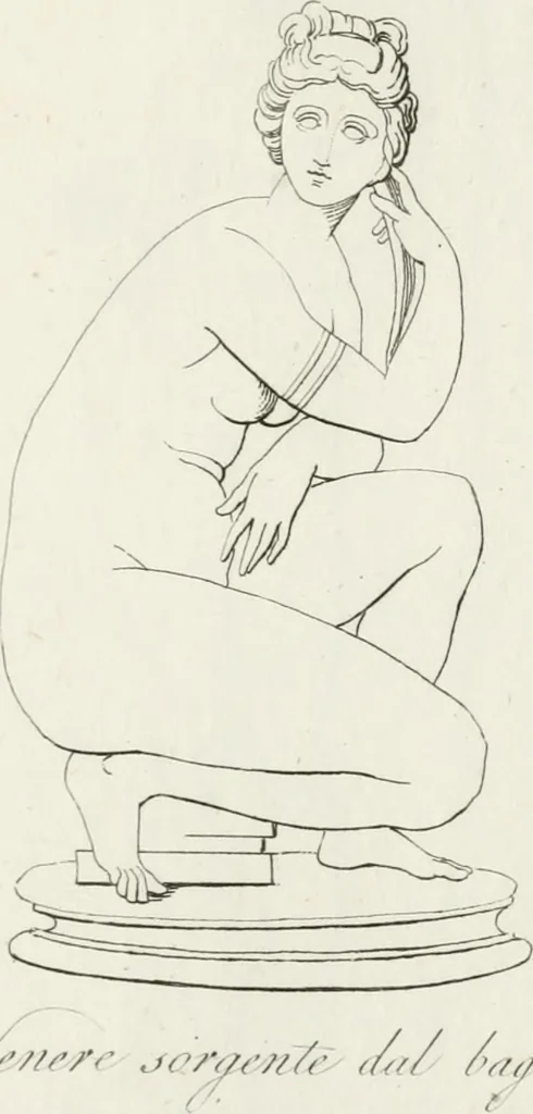 An illustration from Sculture del palazzo della Villa Borghese detta Pinciana, 1796, leaf 168