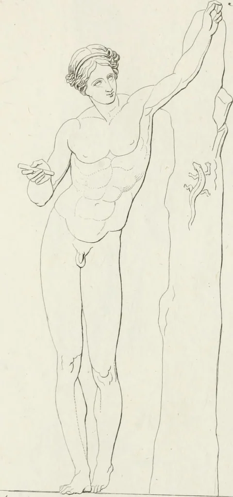 An illustration from Sculture del palazzo della Villa Borghese detta Pinciana, 1796, leaf 170