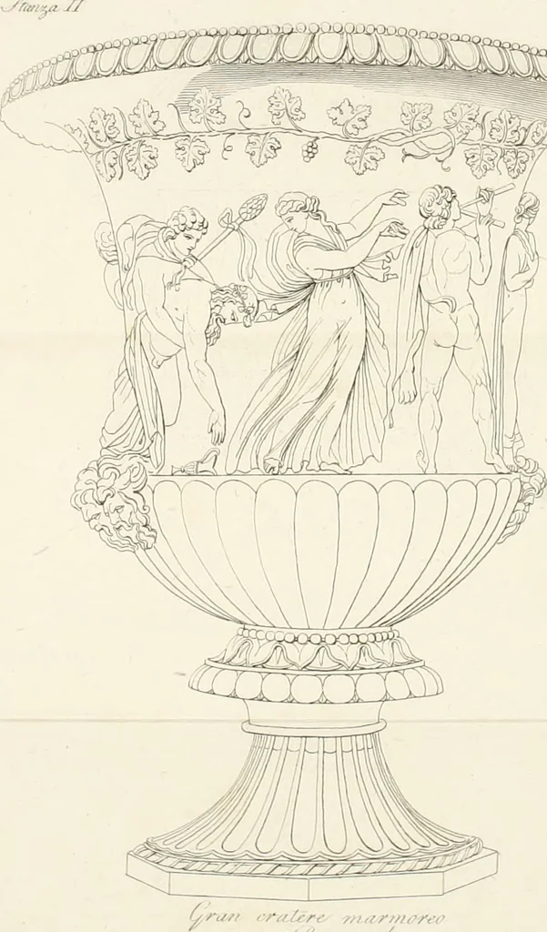 An illustration from Sculture del palazzo della Villa Borghese detta Pinciana, 1796, leaf 179