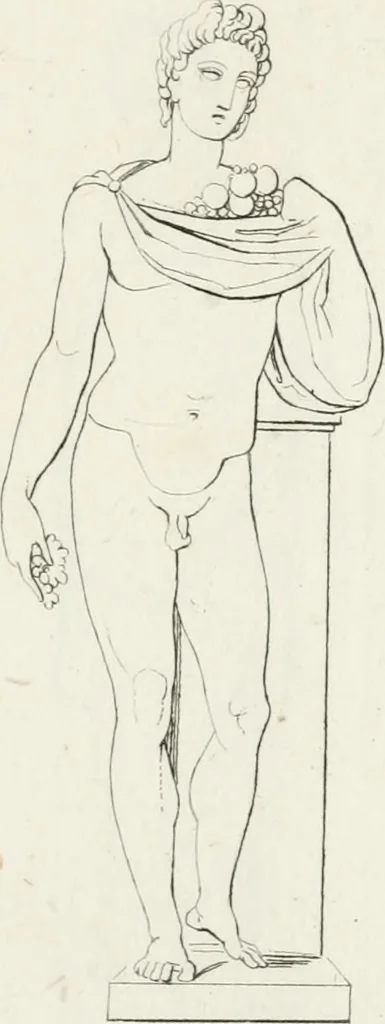 An illustration from Sculture del palazzo della Villa Borghese detta Pinciana, 1796, leaf 18