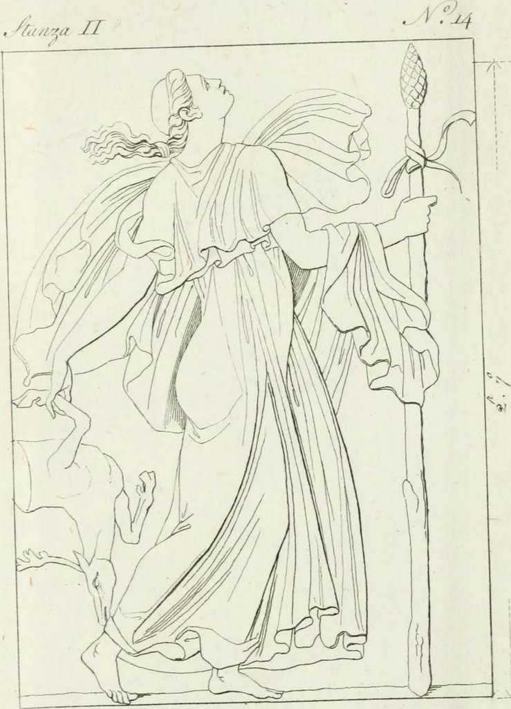 An illustration from Sculture del palazzo della Villa Borghese detta Pinciana, 1796, leaf 188