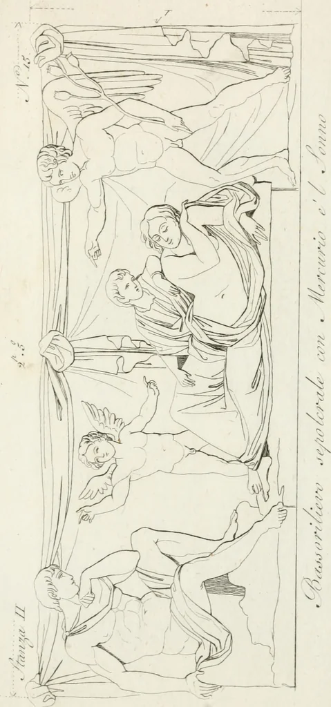 An illustration from Sculture del palazzo della Villa Borghese detta Pinciana, 1796, leaf 190