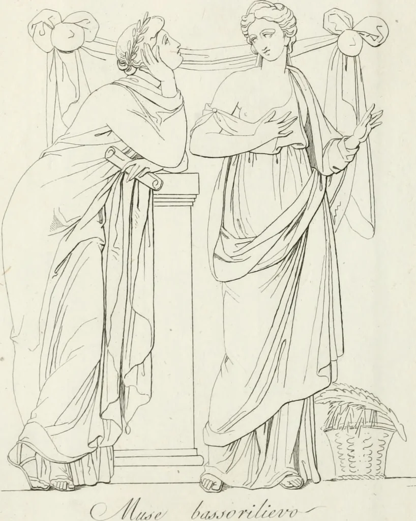 An illustration from Sculture del palazzo della Villa Borghese detta Pinciana, 1796, leaf 192