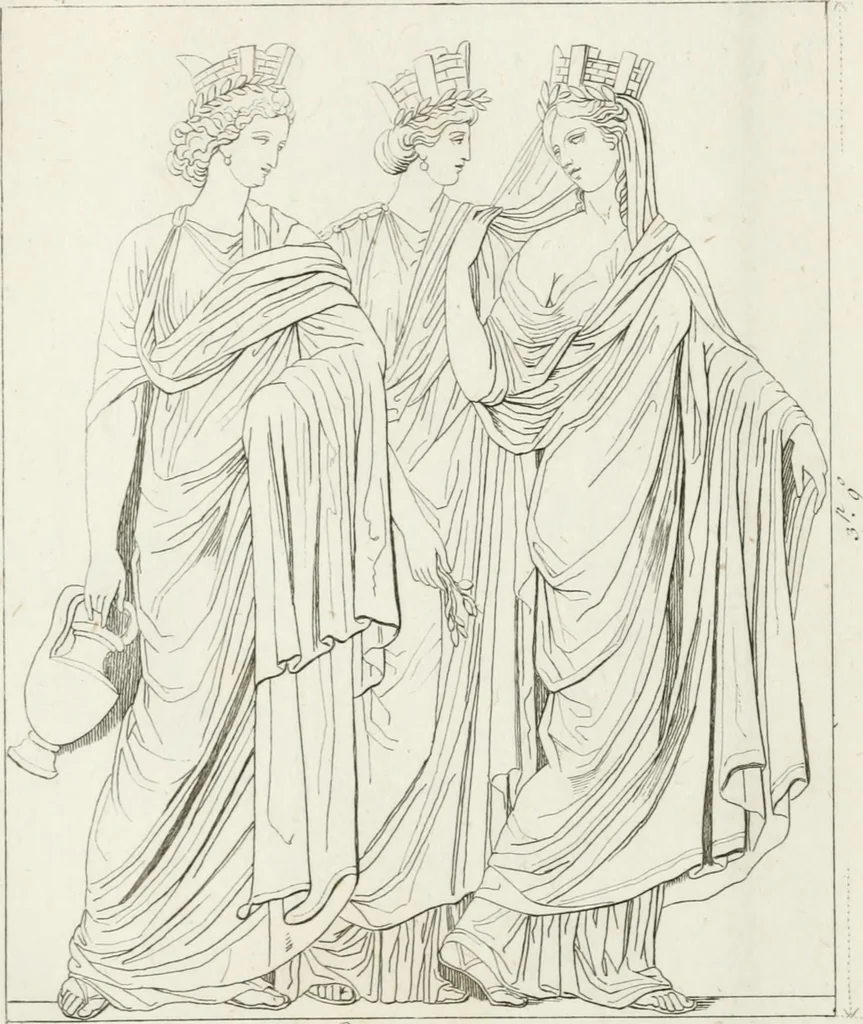 An illustration from Sculture del palazzo della Villa Borghese detta Pinciana, 1796, leaf 194