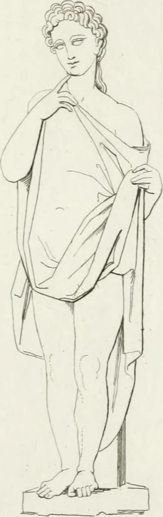 An illustration from Sculture del palazzo della Villa Borghese detta Pinciana, 1796, leaf 20