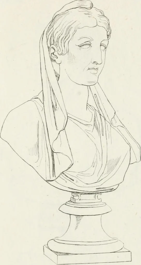 An illustration from Sculture del palazzo della Villa Borghese detta Pinciana, 1796, leaf 202