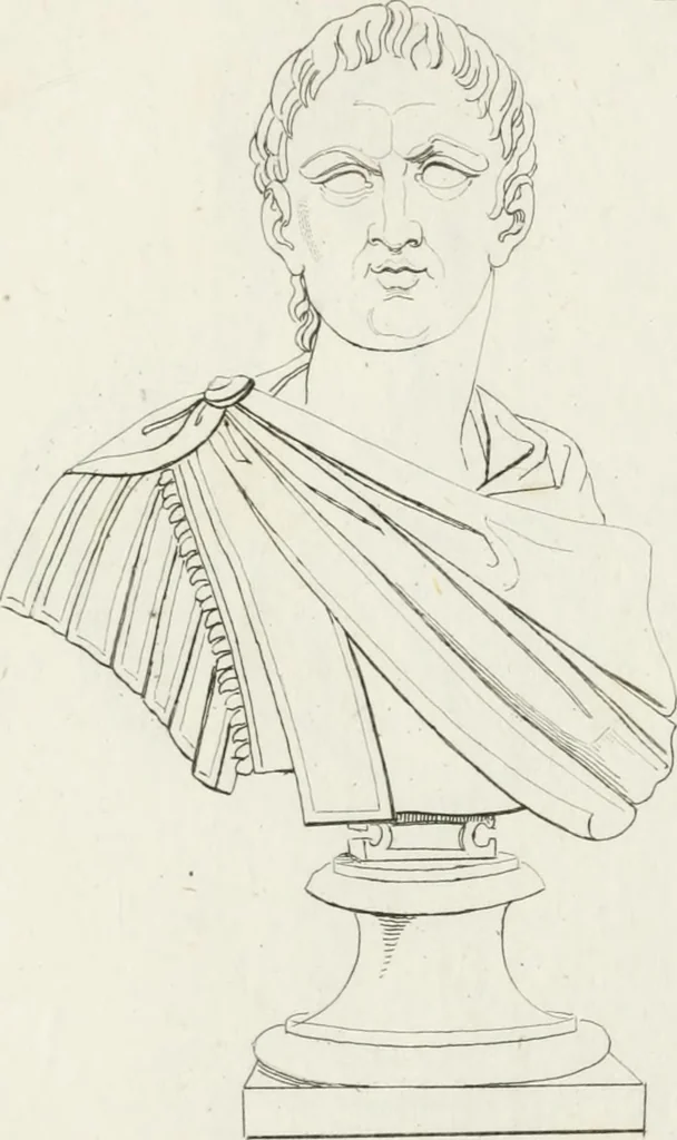 An illustration from Sculture del palazzo della Villa Borghese detta Pinciana, 1796, leaf 208