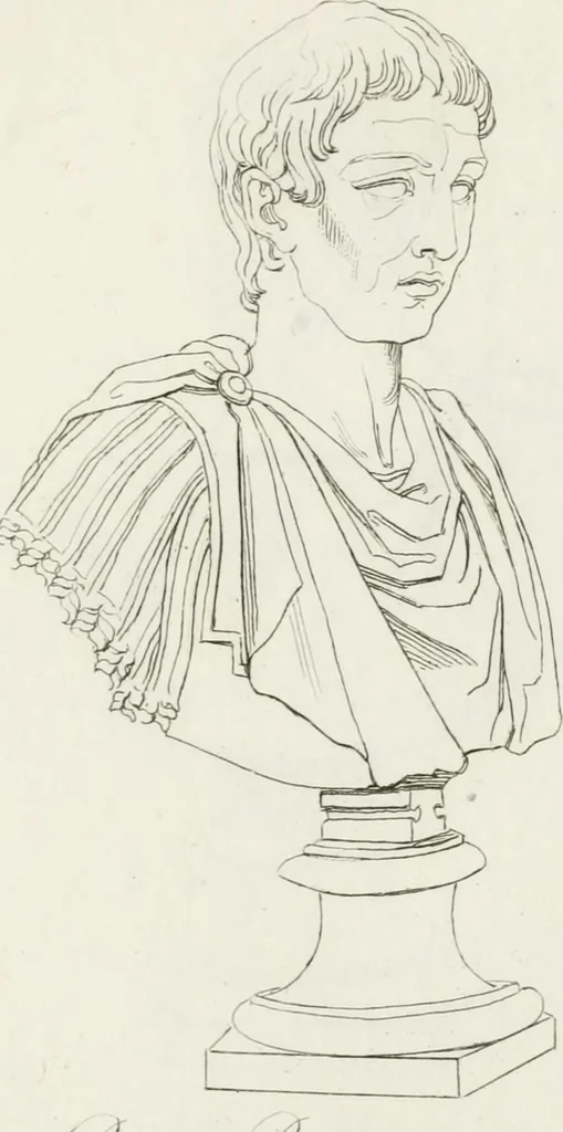 An illustration from Sculture del palazzo della Villa Borghese detta Pinciana, 1796, leaf 210