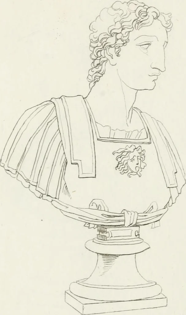 An illustration from Sculture del palazzo della Villa Borghese detta Pinciana, 1796, leaf 216