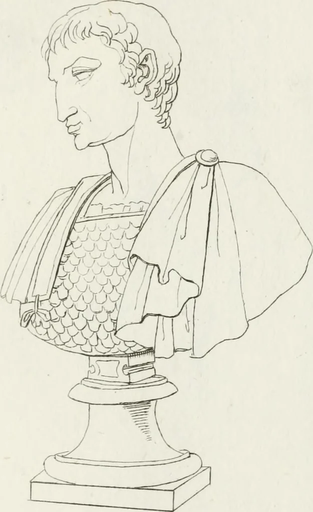 An illustration from Sculture del palazzo della Villa Borghese detta Pinciana, 1796, leaf 218