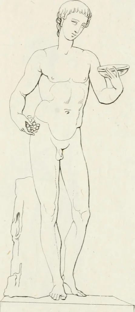 An illustration from Sculture del palazzo della Villa Borghese detta Pinciana, 1796, leaf 22