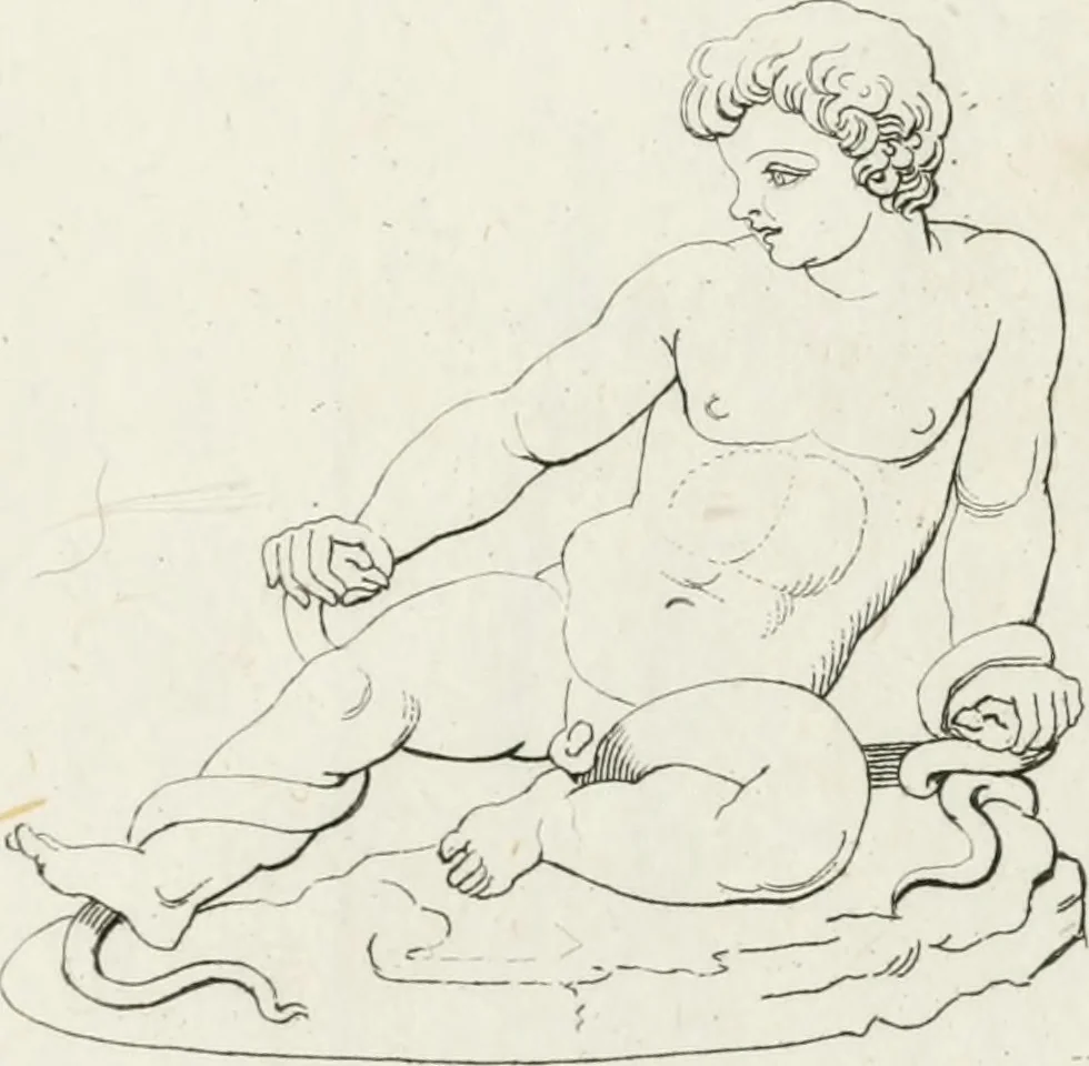 An illustration from Sculture del palazzo della Villa Borghese detta Pinciana, 1796, leaf 228