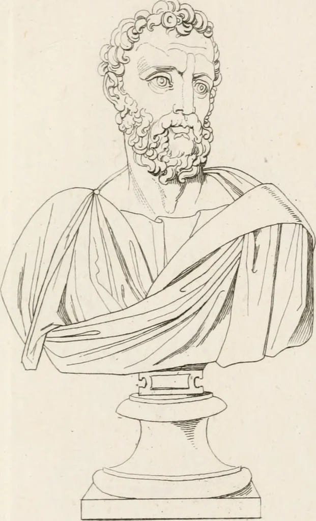 An illustration from Sculture del palazzo della Villa Borghese detta Pinciana, 1796, leaf 248