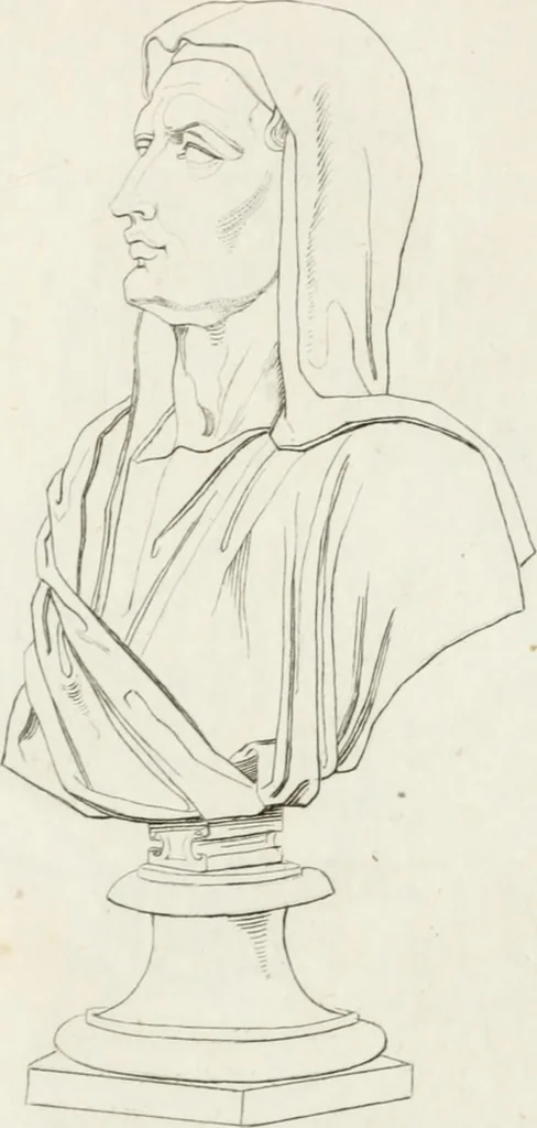 An illustration from Sculture del palazzo della Villa Borghese detta Pinciana, 1796, leaf 250