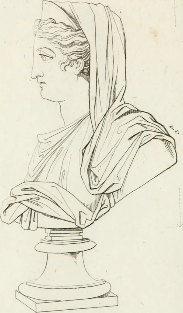 An illustration from Sculture del palazzo della Villa Borghese detta Pinciana, 1796, leaf 262