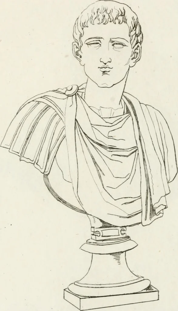 An illustration from Sculture del palazzo della Villa Borghese detta Pinciana, 1796, leaf 270