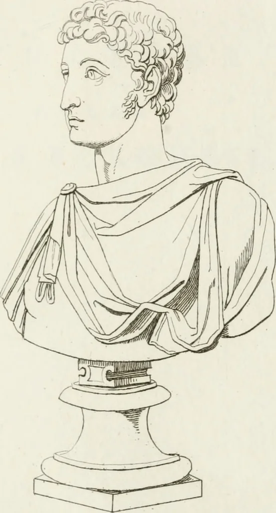 An illustration from Sculture del palazzo della Villa Borghese detta Pinciana, 1796, leaf 276