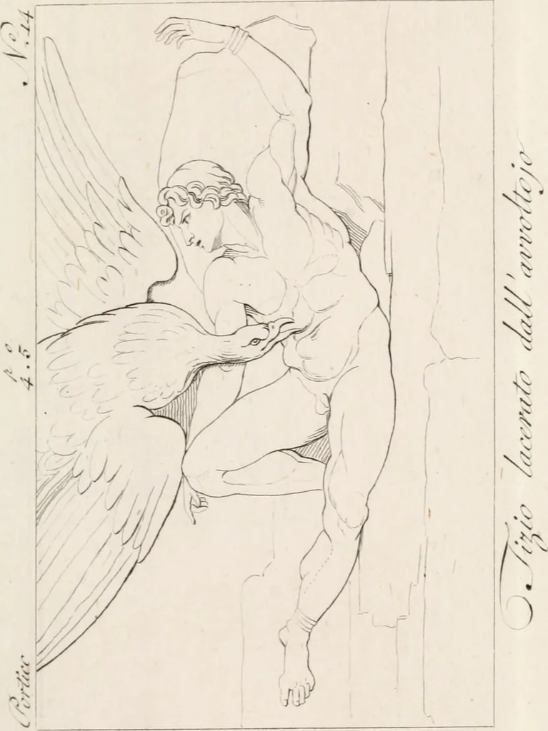 An illustration from Sculture del palazzo della Villa Borghese detta Pinciana, 1796, leaf 34
