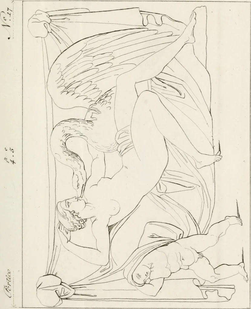 An illustration from Sculture del palazzo della Villa Borghese detta Pinciana, 1796, leaf 40