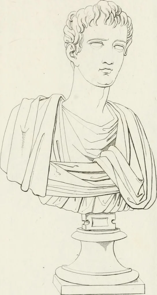An illustration from Sculture del palazzo della Villa Borghese detta Pinciana, 1796, leaf 46