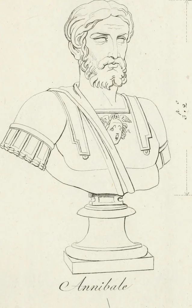 An illustration from Sculture del palazzo della Villa Borghese detta Pinciana, 1796, leaf 50
