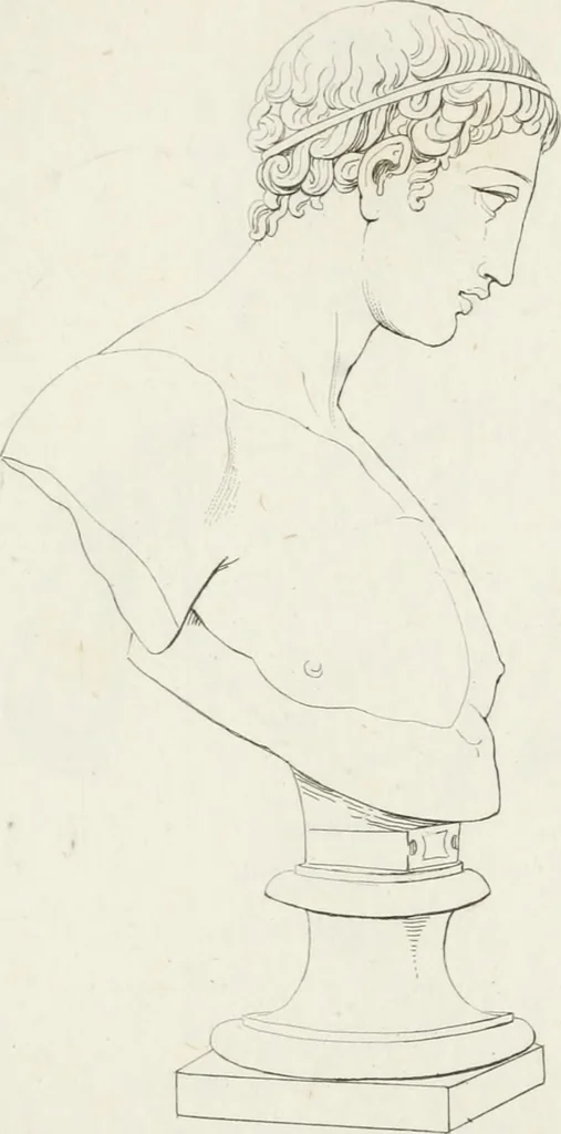 An illustration from Sculture del palazzo della Villa Borghese detta Pinciana, 1796, leaf 60