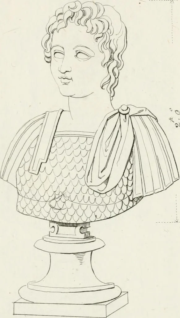 An illustration from Sculture del palazzo della Villa Borghese detta Pinciana, 1796, leaf 70