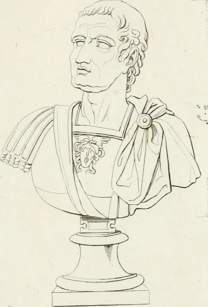 An illustration from Sculture del palazzo della Villa Borghese detta Pinciana, 1796, leaf 78