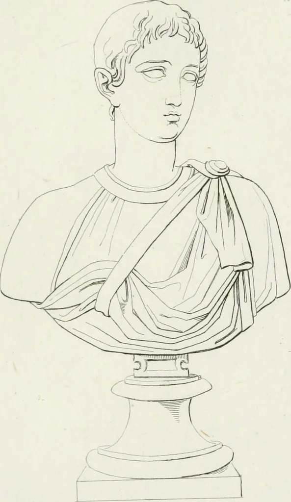 An illustration from Sculture del palazzo della Villa Borghese detta Pinciana, 1796, leaf 80