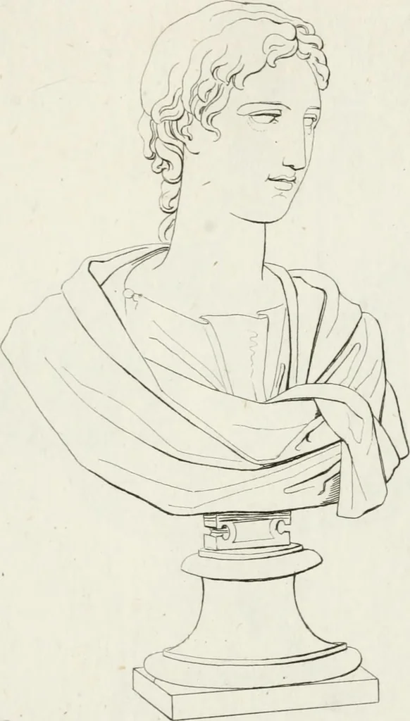 An illustration from Sculture del palazzo della Villa Borghese detta Pinciana, 1796, leaf 82