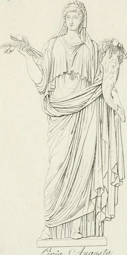 An illustration from Sculture del palazzo della Villa Borghese detta Pinciana, 1796, leaf 94
