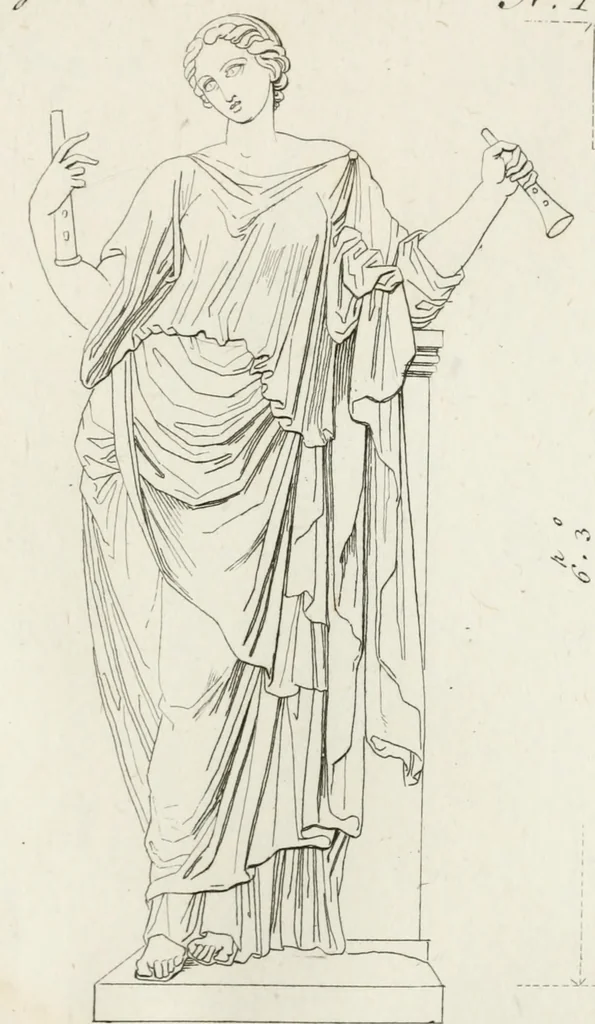 An illustration from Sculture del palazzo della Villa Borghese detta Pinciana, 1796, leaf 116