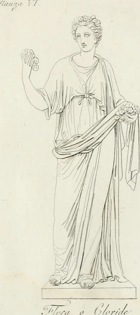 An illustration from Sculture del palazzo della Villa Borghese detta Pinciana, 1796, leaf 124