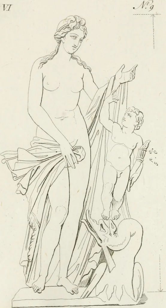 An illustration from Sculture del palazzo della Villa Borghese detta Pinciana, 1796, leaf 132