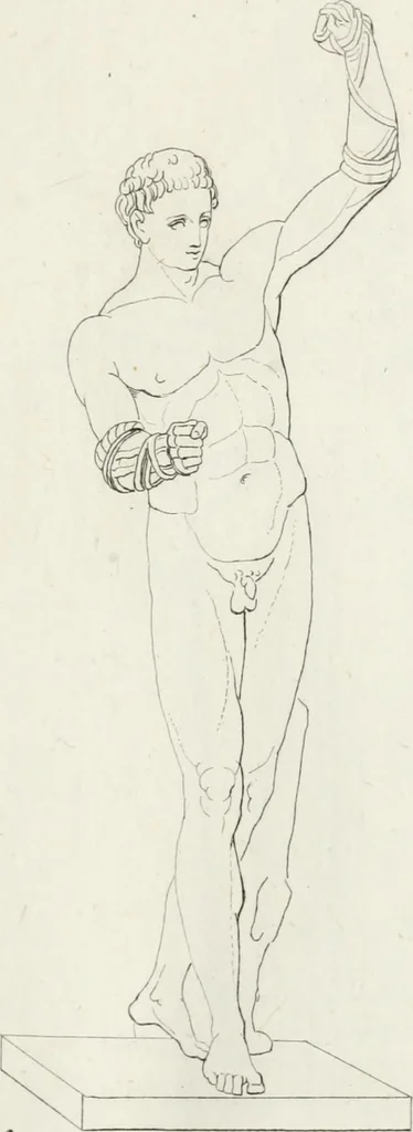 An illustration from Sculture del palazzo della Villa Borghese detta Pinciana, 1796, leaf 14
