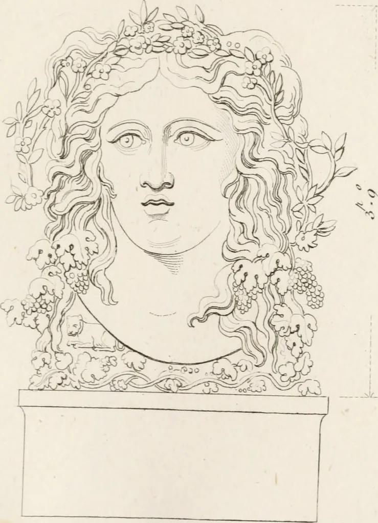 An illustration from Sculture del palazzo della Villa Borghese detta Pinciana, 1796, leaf 142