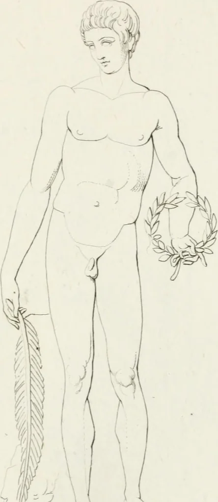 An illustration from Sculture del palazzo della Villa Borghese detta Pinciana, 1796, leaf 144