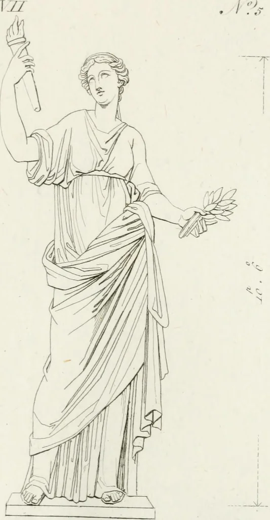 An illustration from Sculture del palazzo della Villa Borghese detta Pinciana, 1796, leaf 152