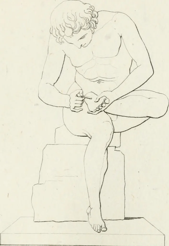 An illustration from Sculture del palazzo della Villa Borghese detta Pinciana, 1796, leaf 154