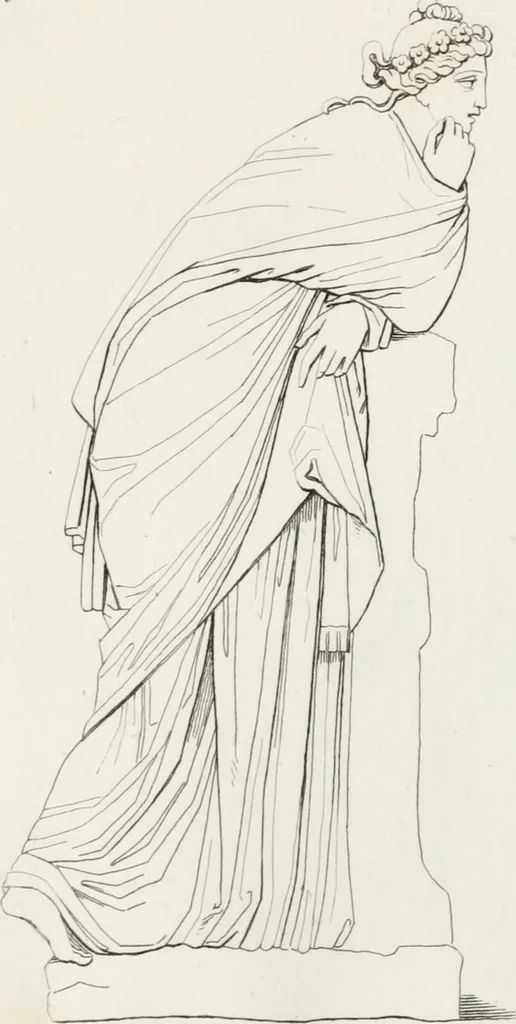 An illustration from Sculture del palazzo della Villa Borghese detta Pinciana, 1796, leaf 166