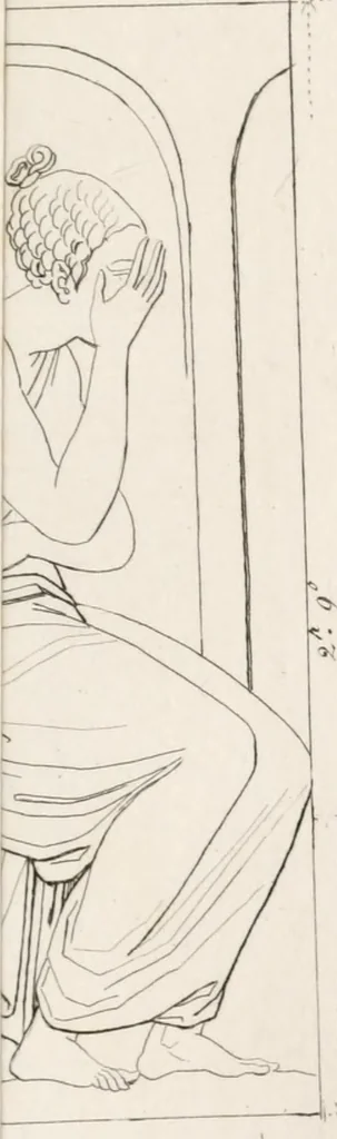 An illustration from Sculture del palazzo della Villa Borghese detta Pinciana, 1796, leaf 178