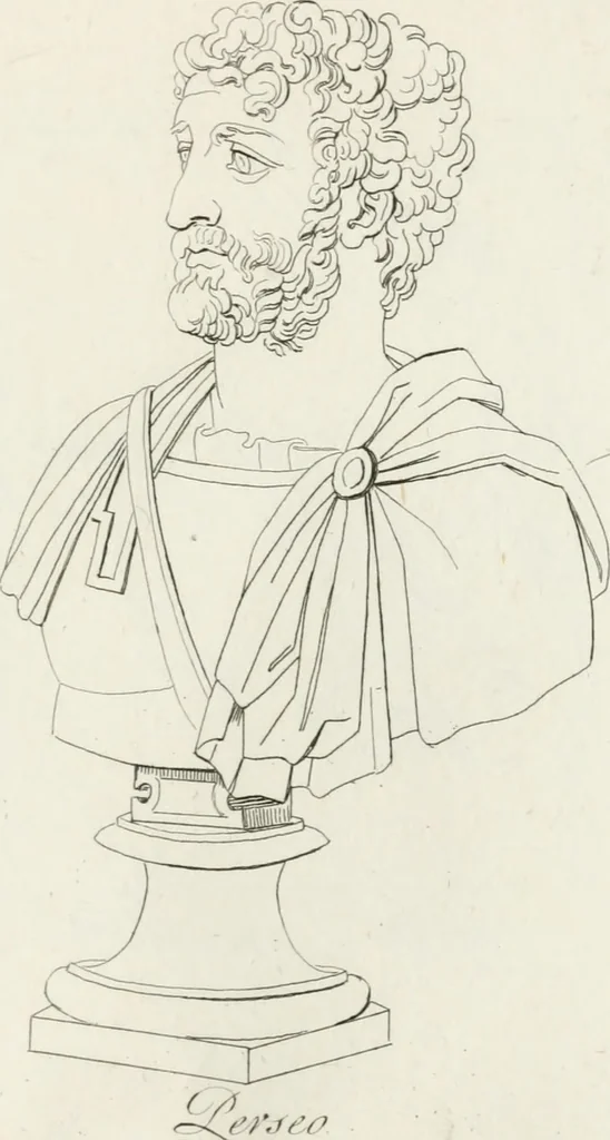 An illustration from Sculture del palazzo della Villa Borghese detta Pinciana, 1796, leaf 182