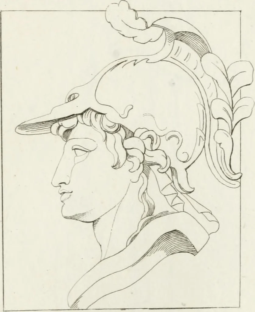 An illustration from Sculture del palazzo della Villa Borghese detta Pinciana, 1796, leaf 184