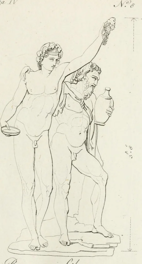 An illustration from Sculture del palazzo della Villa Borghese detta Pinciana, 1796, leaf 20