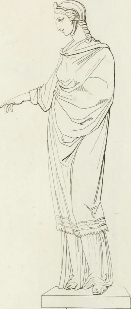 An illustration from Sculture del palazzo della Villa Borghese detta Pinciana, 1796, leaf 202